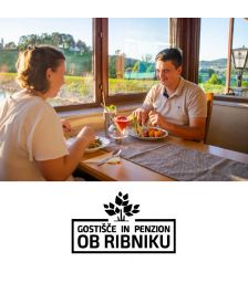 Nočitev s polpenzionom za 2 osebi, Gostišče - Penzion Ob Ribniku, Podlehnik (Vrednostni bon, izvajalec storitev: DEJAN SVENŠEK S.P.)