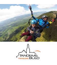 Polet z jadralnim padalom v tandemu za 1 osebo, Žirovnica (Vrednostni bon, izvajalec storitev: MET D.O.O.)