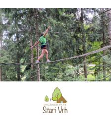 Obisk adrenalinskega parka za 1 odraslo osebo, Družinski park Stari Vrh, Poljane nad Škofjo Loko (Vrednostni bon, izvajalec storitev: VEVRCA D.O.O.)