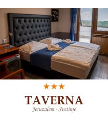 Dvodnevni oddih ob vinski cesti na Jeruzelemu za 2 osebi, Gostišče Taverna, Jeruzalem (Vrednostni bon, izvajalec storitev: DINO KRUHOBEREC S.P.)