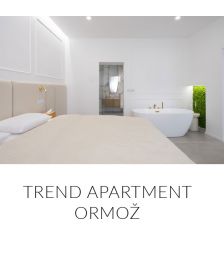 Romantični oddih za dva - 1 noč v Trend Apartment, Ormož (Vrednostni bon, izvajalec storitev: ADRIANA KELENC - SOBODAJALKA)