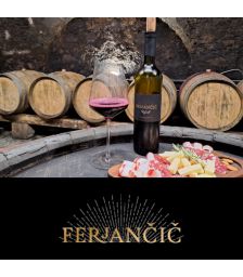 Vinsko kulinarična degustacija s 5 vzorci vin za 2 osebi, Vinska klet Ferjančič, Goče (Vrednostni bon, izvajalec storitev: ANDRAŽ FERJANČIČ, VINSKA KLET FERJANČIČ)