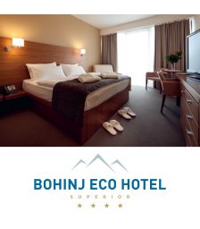 Dve nočitvi s polpenzioom v Superior sobi za 2 osebi, Bohinj Eco Hotel, Bohinjska Bistrica (Vrednostni bon, izvajalec storitev: SHD,DRUŽBA ZA UPRAVLJANJE D.O.O.)