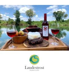 Romantični piknik v dvoje na čolnu na reki Krki, Društvo Landestrost, Kostanjevica na Krki (Vrednostni bon, izvajalec storitev: DRUŠTVO LANDESTROST)