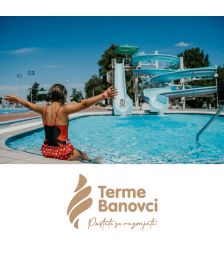 Družinsko celodnevno kopanje s kosilom, 2 odrasla + 2 otroka, Terme Banovci (Vrednostni bon, izvajalec storitev: TERME BANOVCI, turizem in gostinstvo, d.o.o.)