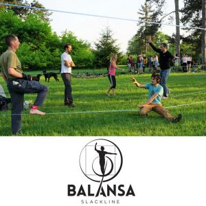 2-urna delavnica ravnotežja za eno osebo, ŠKRD Balansa Slackline, Ljubljana (Vrednostni bon, izvajalec storitev: ŠKRD Balansa Slackline)