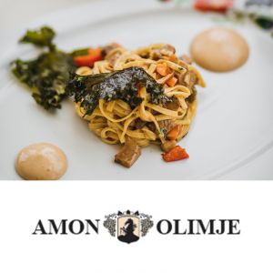 5 hodni menu v restavraciji Amon Olimje za 2 osebi, Podčetrtek (Vrednostni bon, izvajalec storitev: AMON,d.o.o.)