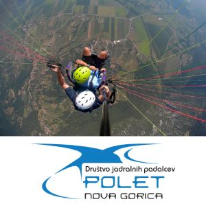 {[sl]:Tandemski polet z jadralnim padalom za 1 osebo, Društvo jadralnih padalcev Polet, Nova Gorica (Vrednostni bon, izvajalec storitev: DRUŠTVO JADRALNIH PADALC