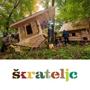 {[sl]:Družinska škratolovska dogodivščina v naravi za 2 odrasla in 1 otroka, Zavod Škrateljc, Log pri Brezovici (Vrednostni bon, izvajalec storitev: ŠKRATELJ