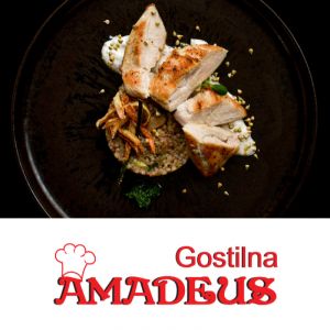 Vrednostni bon v vrednosti 50€, Gostilna Amadeus, Ptuj (Vrednostni bon, izvajalec storitev: AMADEUS, VLADIMIRA KOROŠEC s.p.)