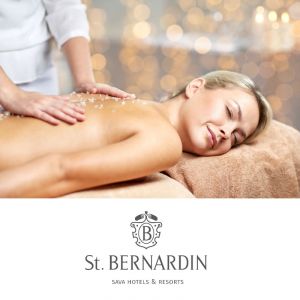 {[sl]:Razstrupljevalna masaža telesa s soljo za 1 osebo, Wellness Benedicta, Hotel Histrion, Hoteli Bernardin, Portorož (Vrednostni bon, izvajalec storitev: HOTELI BERNARDI