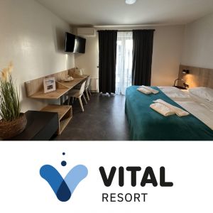 Wellness romantična noč v Moravskih Toplicah za 2 osebi, Aparthotel Vital, Moravske Toplice (Vrednostni bon, izvajalec storitev: JD TURIZEM d.o.o.)
