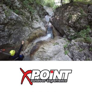 Canyoning na Soči za 2 osebi, X Point, Kobarid (Vrednostni bon, izvajalec storitev: X POINT D.O.O.)