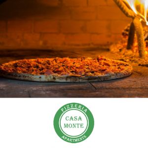 Vrednostni bon v vrednosti 50 €, Casa Monte, pizzerija s prenočišči, Log pod Mangartom (Vrednostni bon, izvajalec storitev: CASA MONTE)