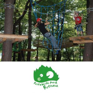 {[sl]:Celodnevni obisk pustolovskega parka Betnava za 1 osebo, Pustolovski park Betnava, Maribor (Vrednostni bon, izvajalec storitev: VALENTINA GOBEC S.P.)