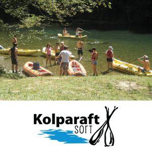 Čolnarjenje na Kolpi za dve osebi, Kolpa raft, Stari trg ob Kolpi (Vrednostni bon, izvajalec storitev: GIZMO D.O.O., PE KOLPA RAFT)