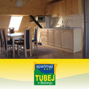 Najem apartmaja za 2 osebi, Apartmajska hiša Tubej, Bohinjska Bistrica (Vrednostni bon, izvajalec storitev: TUBEJ, D.O.O.)