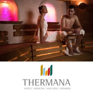 Celodnevno kopanje, savna in kosilo za 1 osebo, Termalni center v hotelu Thermana park Laško