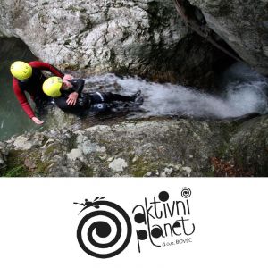 Kanyoning - Naravni aqua park - Sušec za 1 osebo (Vrednostni bon, izvajalec storitev: AKTIVNI PLANET D.O.O.)
