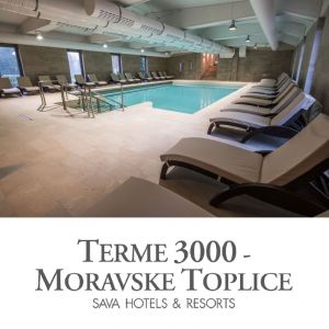 Tridnevni oddih v dvoje v hotelu Termal, Terme 3000, Moravske Toplice (Vrednostni bon, izvajalec storitev: Terme 3000)