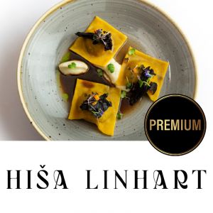 Vrednostsni bon v vrednosti 50 €, Hiša Linhart, Radovljica (Vrednostni bon, izvajalec storitev: SOUVENIR d.o.o.)