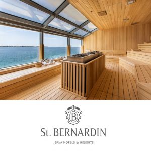 Celodnevno kopanje in savnanje za 2 osebi, Morski vodni park Termaris, Hotel Histrion, Hoteli Bernardin, Portorož