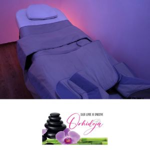 Presoterapija ali strojna limfna drenaža za 1 osebo, Salon lepote in sprostitve Orhideja, Kamnik (Vrednostni bon, izvajalec storitev: MATEJA KOSEC S.P.)