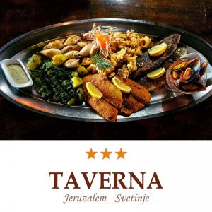 Ribja plošča za 2 osebi, Gostišče Taverna, Jeruzalem (Vrednostni bon, izvajalec storitev: DINO KRUHOBEREC S.P.)