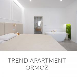 Romantični oddih za dva - 1 noč v Trend Apartment, Ormož (Vrednostni bon, izvajalec storitev: ADRIANA KELENC - SOBODAJALKA)