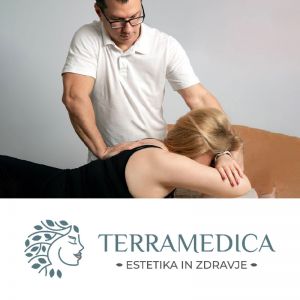 Manualna terapija ali osteopatski tretma za 1 osebo, Terramedica, Šempeter (Vrednostni bon, izvajalec storitev: TERRAMEDICA d.o.o.)
