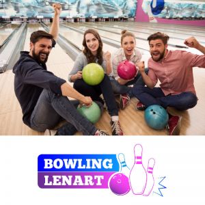 Dve uri bowlinga z žirafo piva in 2 pizzi za 5 oseb, Bowling Lenart (Vrednostni bon, izvajalec storitev: ŠPORTNO DRUŠTVO DRIM TIM)