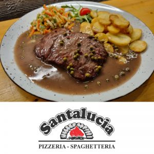 Vrednostni bon za 70 eur, Pizzerija, špageterija Santalucija, Portorož (Vrednostni bon, izvajalec storitev: GOSTINSTVO MARTIN BABIČ D.O.O.)
