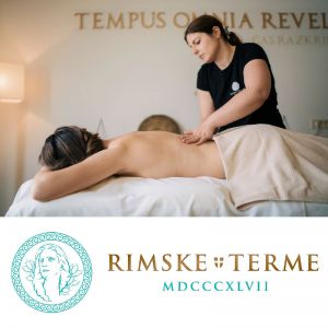 Antistresna masaža za 1 osebo v Rimskih termah, Rimske terme, Rimske toplice (Vrednostni bon, izvajalec storitev: TERME RESORT d.o.o.)