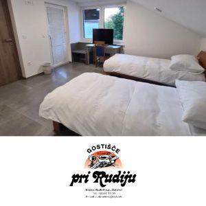 Dve nočitvi s polpenzionom za 2 osebi, Gostišče Pri Rudiju, Šalovci (Vrednostni bon, izvajalec storitev: RUDOLF SVETEC s.p.)