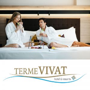 Dve nočitvi v paketu v dvoje "Zanjo in zanj", Terme Vivat, Moravske Toplice (Vrednostni bon, izvajalec storitev: POČITEK - UŽITEK D.O.O.)
