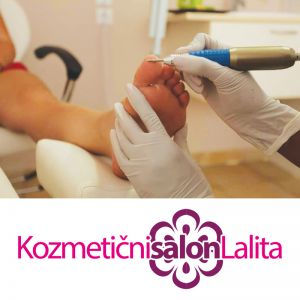 Zahtevna pedikura za 1 osebo, Kozmetični salon Lalita, Kranj (Vrednostni bon, izvajalec storitev: SIMLA NUNKOO HERVOL S.P.)